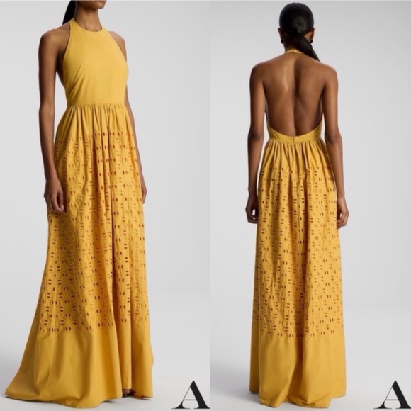 A.L.C. Dresses & Skirts - Blair Cotton Eyelet
Maxi Halter Dress
